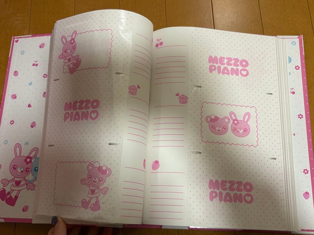 メゾピアノ　mezzo piano ノベルティ　フォトアルバム