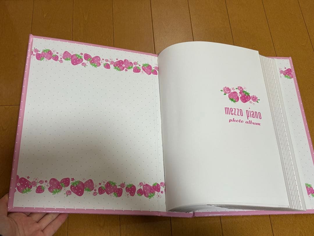 メゾピアノ　mezzo piano ノベルティ　フォトアルバム