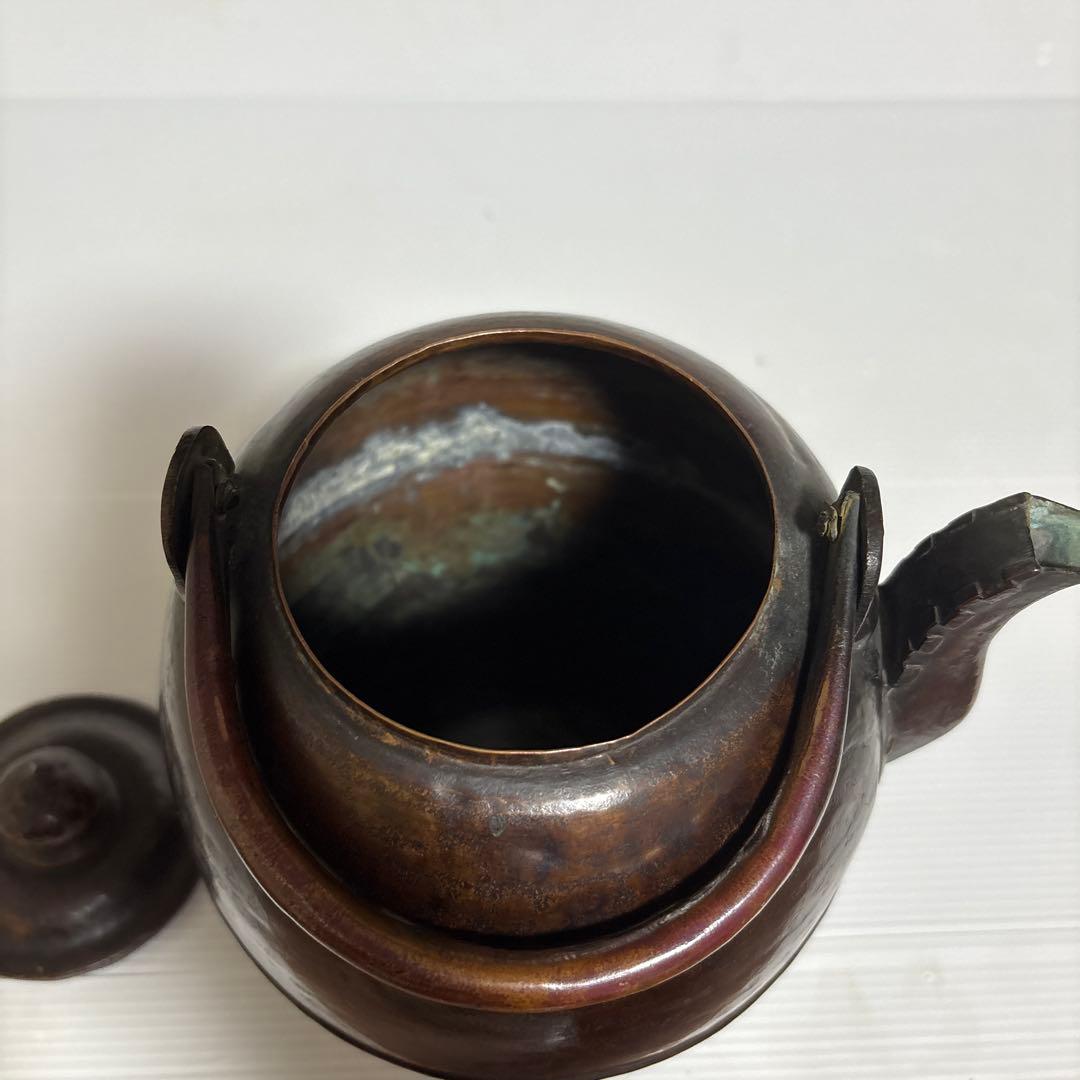茶道具 銅製 湯沸 煎茶道具 銅瓶 骨董品