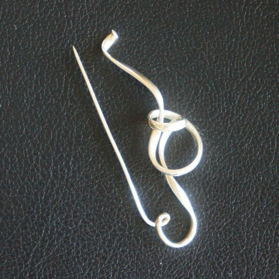 ジョージジェンセン　ブローチ　#384