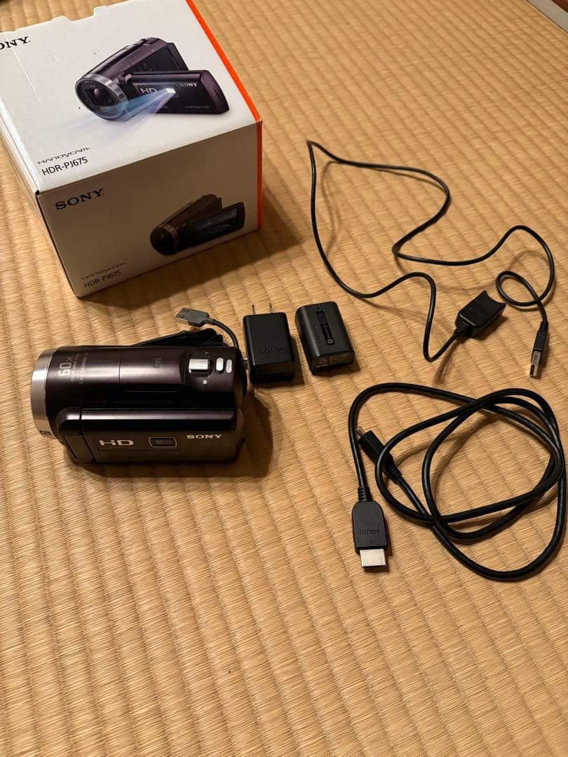 SONY HDR-PJ675 ビデオカメラ