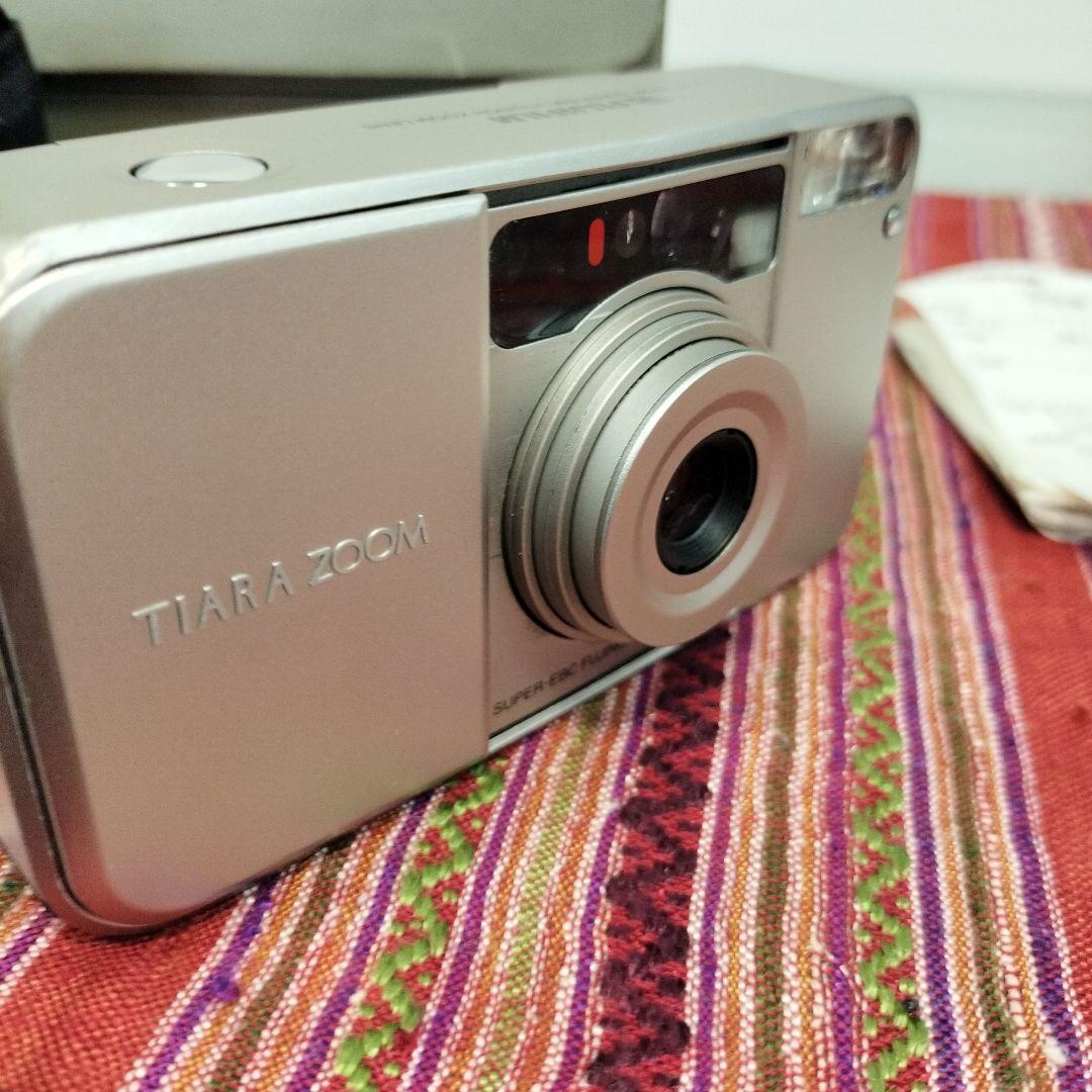 FUJIFILM 富士フイルム TIARA ZOOM コンパクトフィルムカメラ