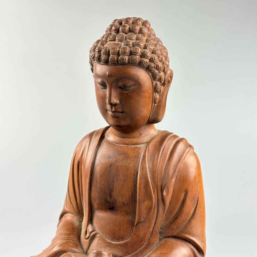 仏教美術 木彫り如来 仏像