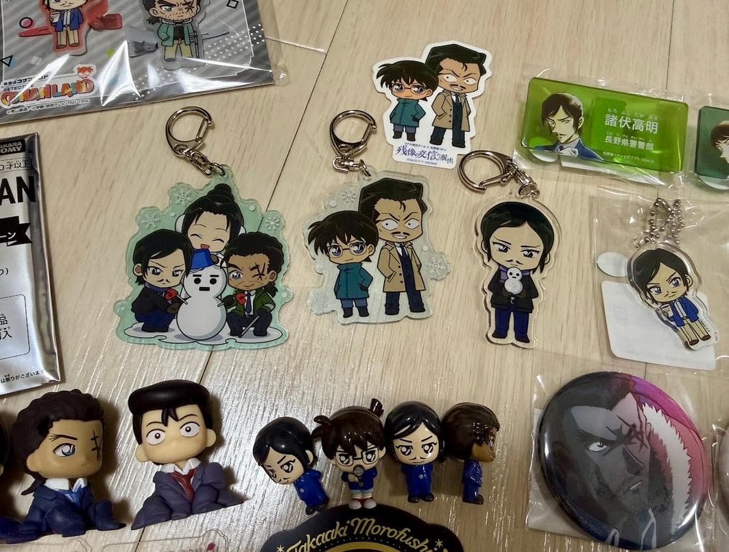 名探偵コナン 隻眼の残像　アクリルキーホルダーほか　まとめ
