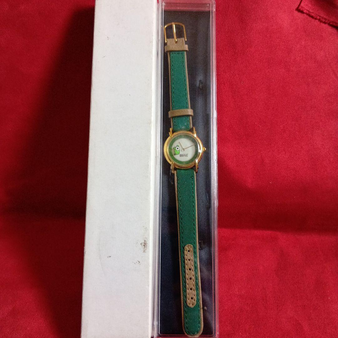 日テレ　キャラクター付きアナログ時計　当時物　非売品　抽選当選品　新品電池交換済