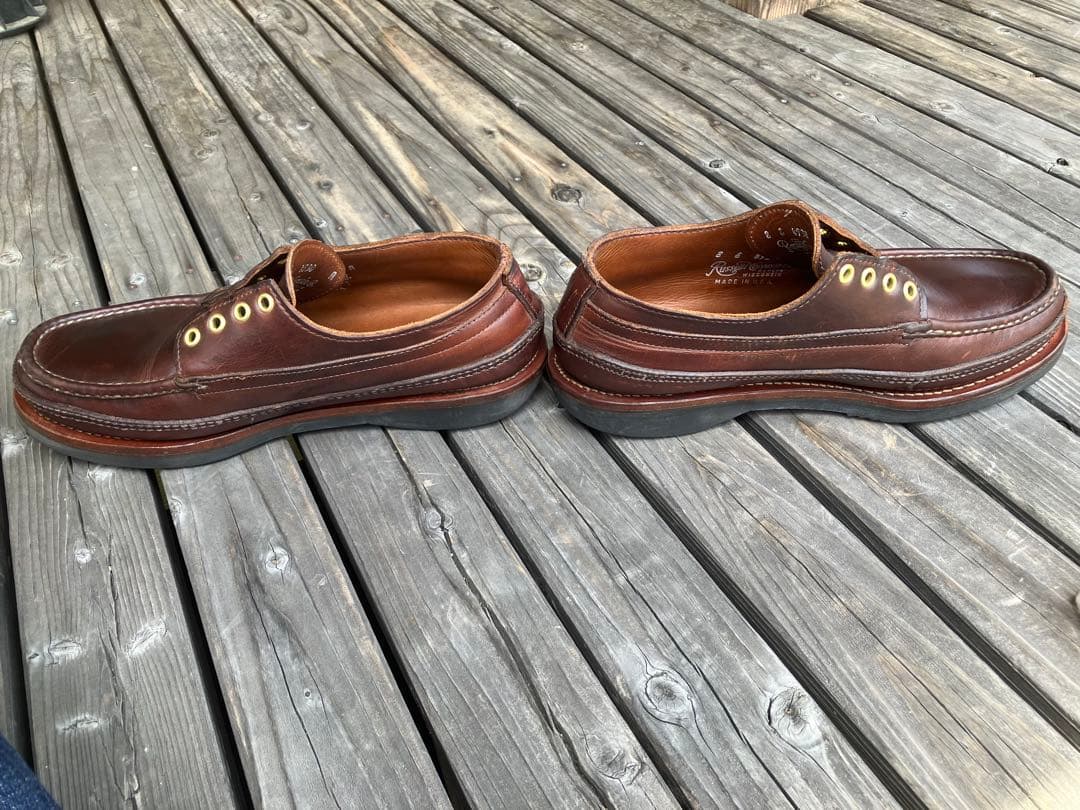 ラッセルモカシン　トリプルヴァンプ　RUSSELL MOCCASIN