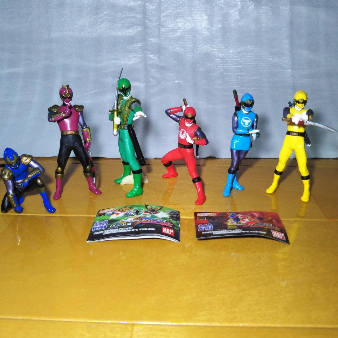 【美品】忍風戦隊ハリケンジャーロボシリーズ セット フィギュア付き
