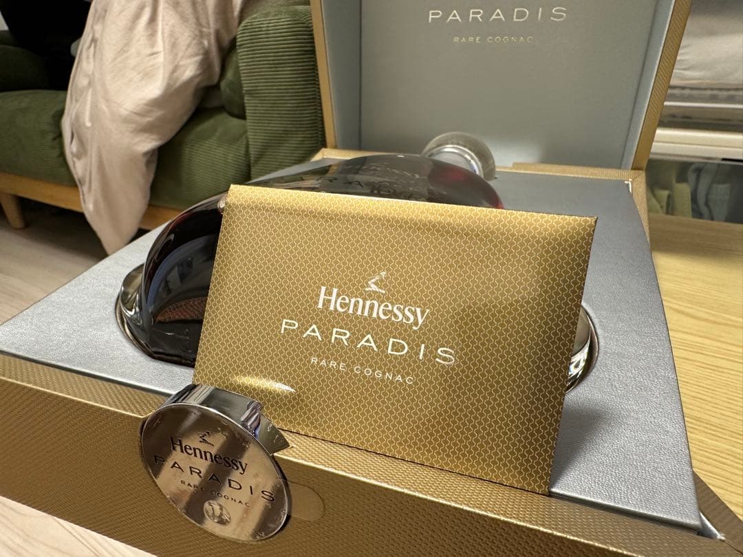 Hennessy ヘネシーパラダイス新品未開封Box付き