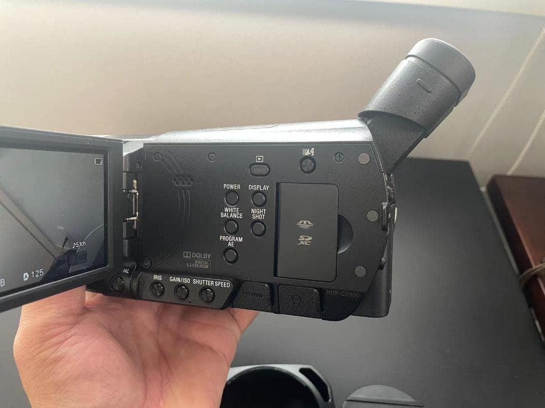 超美品 SONY ビデオカメラ Handycam CX900 デジタルHD