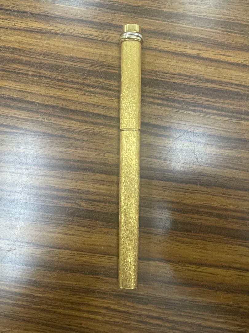 Cartier カルティエ トリニティ ゴールド ボールペン キャップ式本体のみ