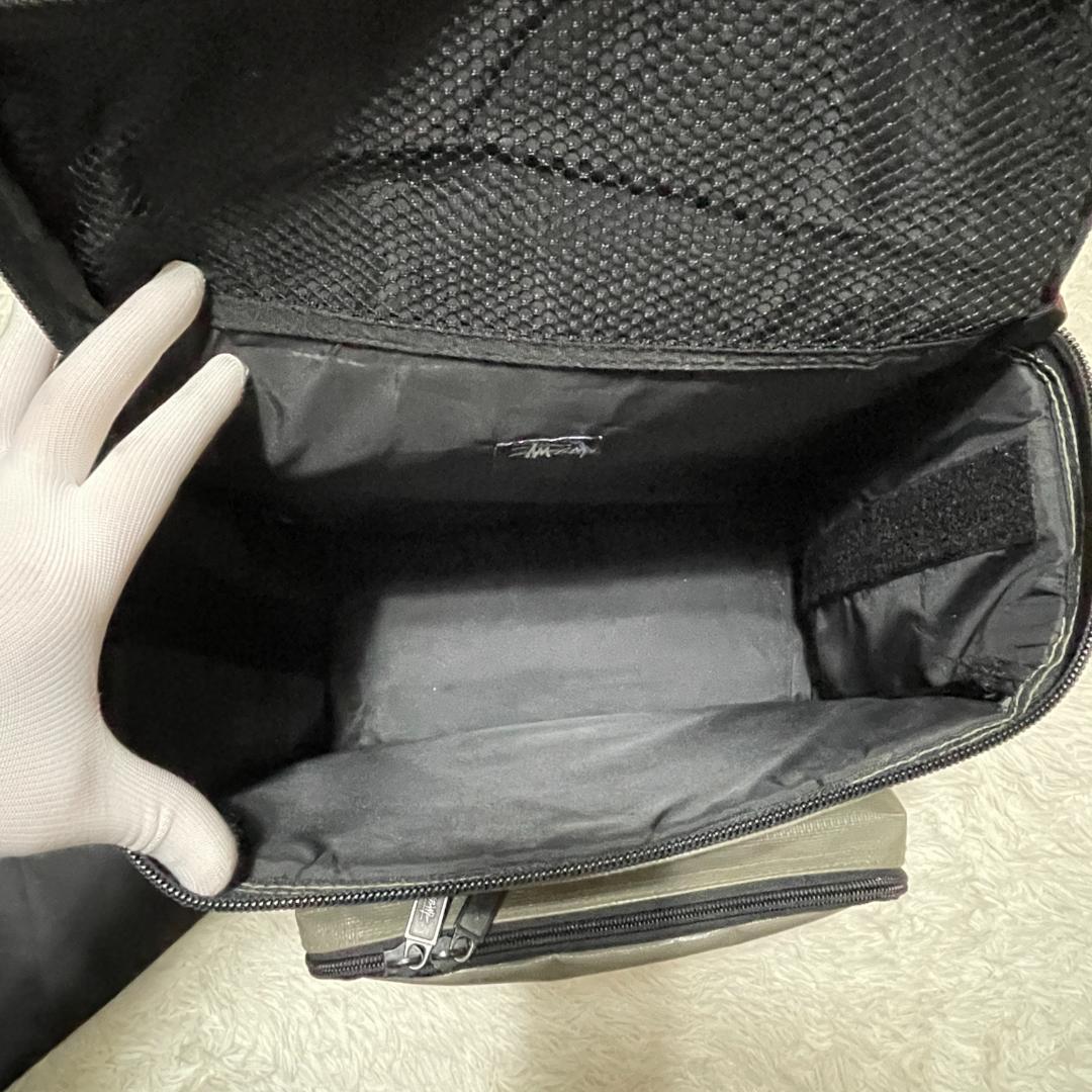 90’s old stussy　オールド ステューシー　レコードバッグ　紺タグ