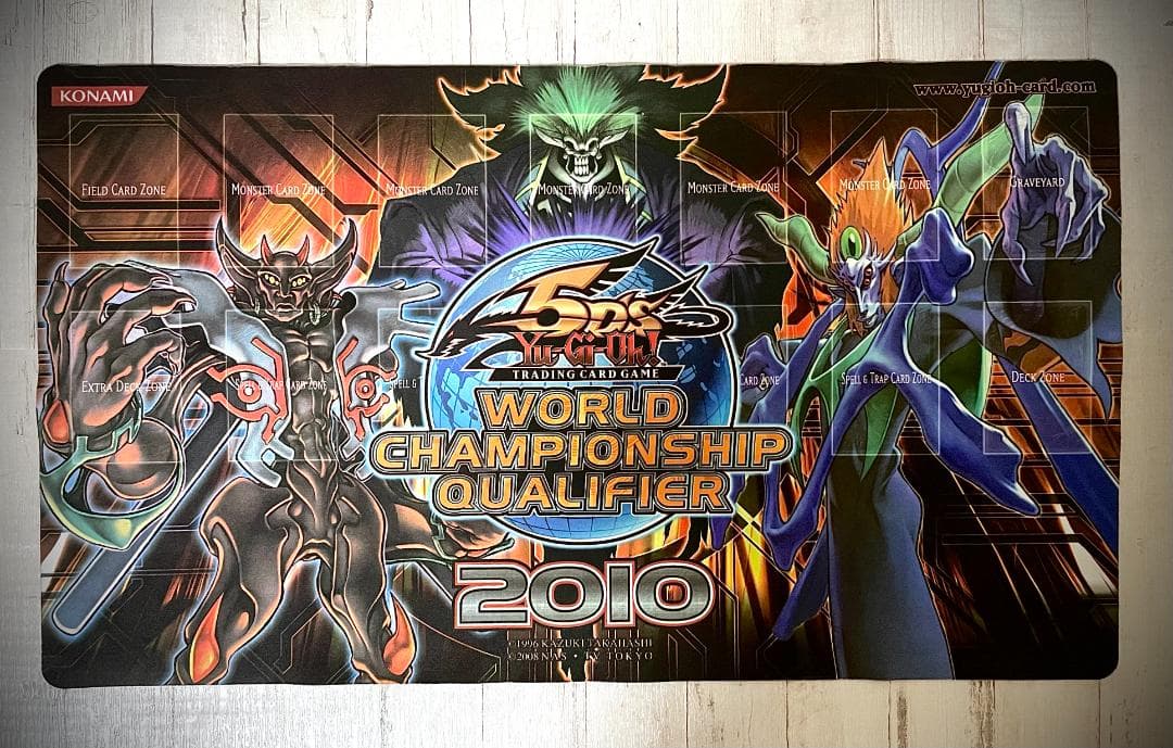 遊戯王5D's インフェルニティ 公式 プレイマット WCQ2010 プレマ