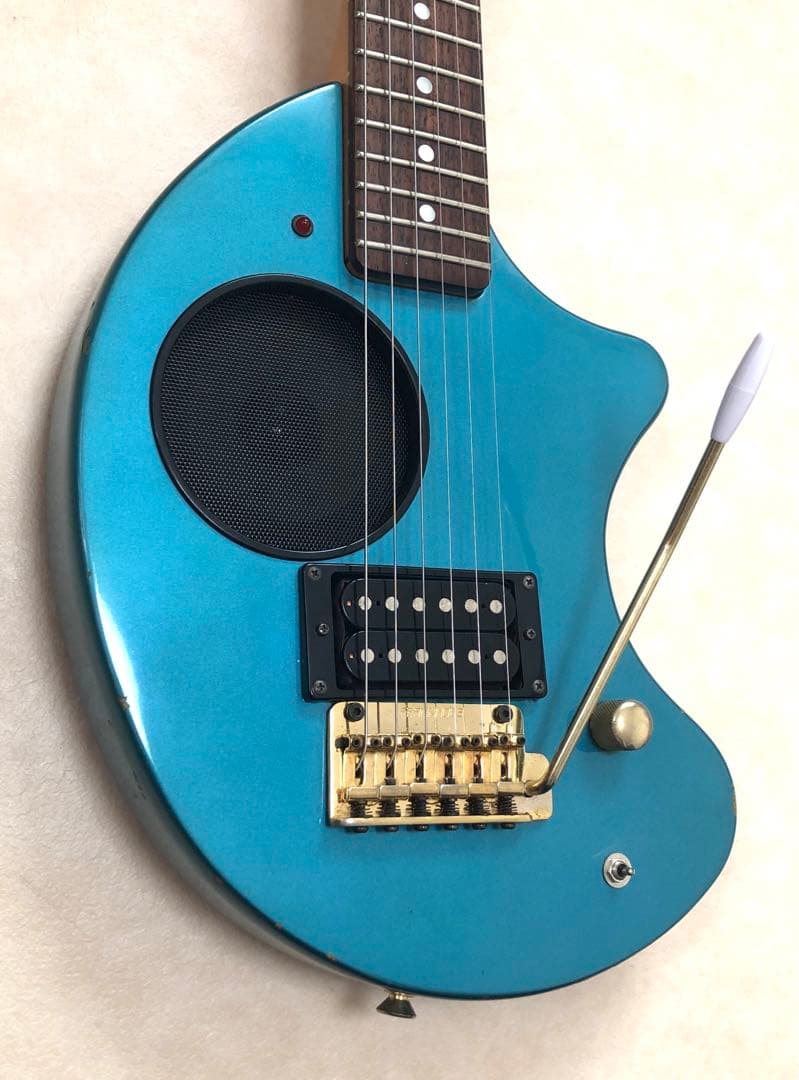 最終値下！【美品】ZO-3 芸達者 ターコイズ アンプ内蔵ミニギター