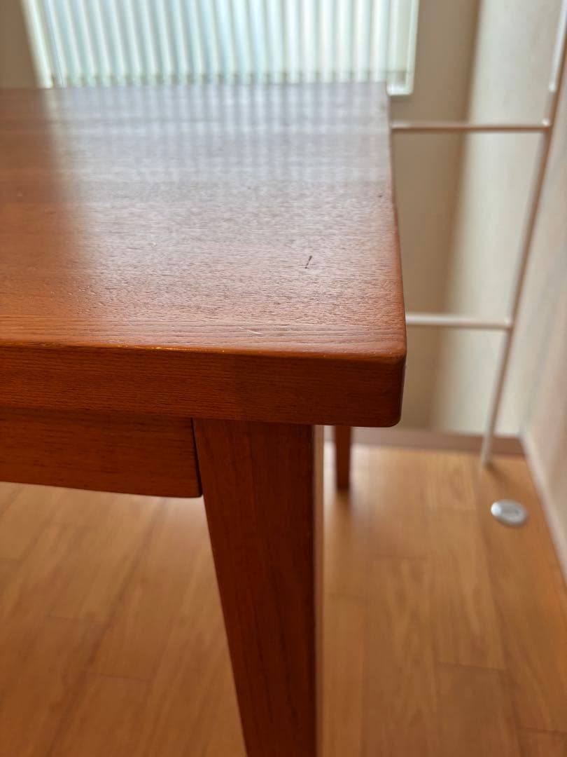 【無印良品】天然木　タモ材　ダイニングテーブル　美品