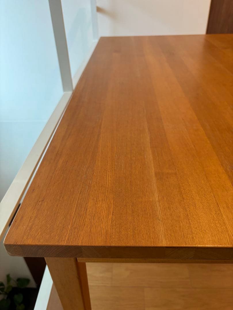 【無印良品】天然木　タモ材　ダイニングテーブル　美品