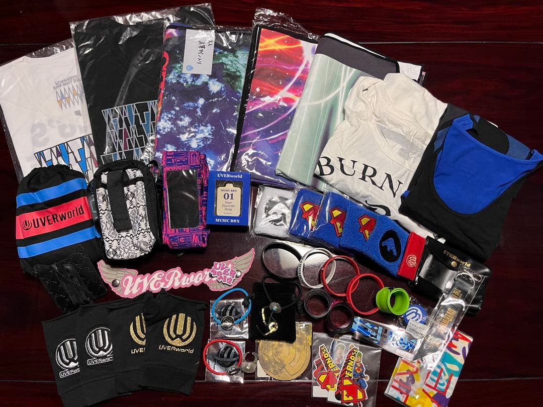 UVERworld グッズ グローブ まとめ売り セット