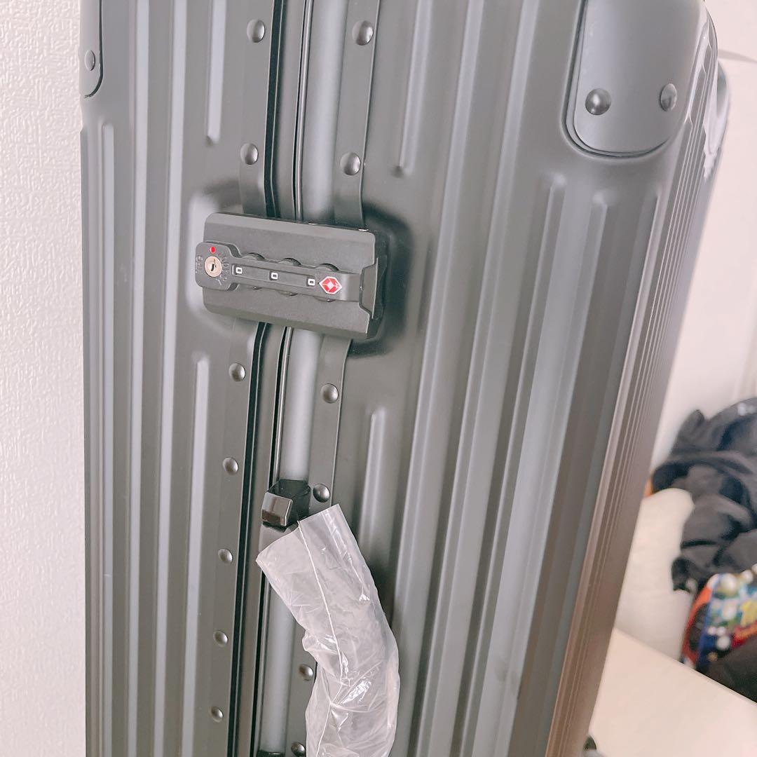 TSAロック 大人かっこいい オールアルミ合金 4 〜 6泊 保護カバー付❣️