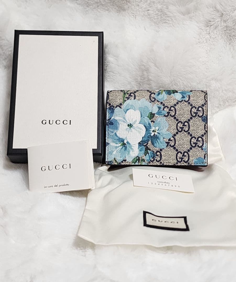 ♡GUCCI♡ブルームス二つ折り財布♡