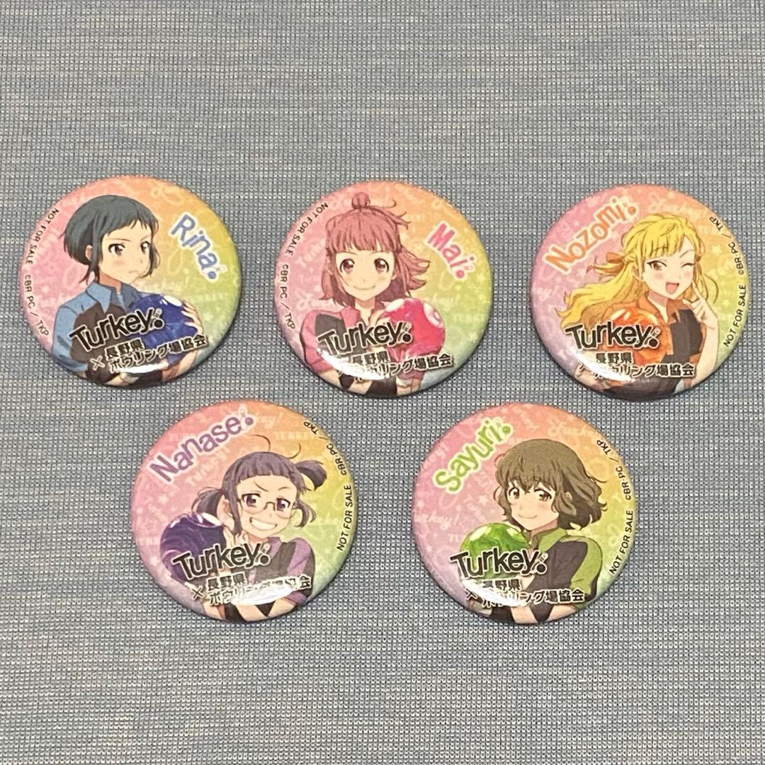 【長野県限定】　Turkey! 100個限定缶バッチ　ターキー