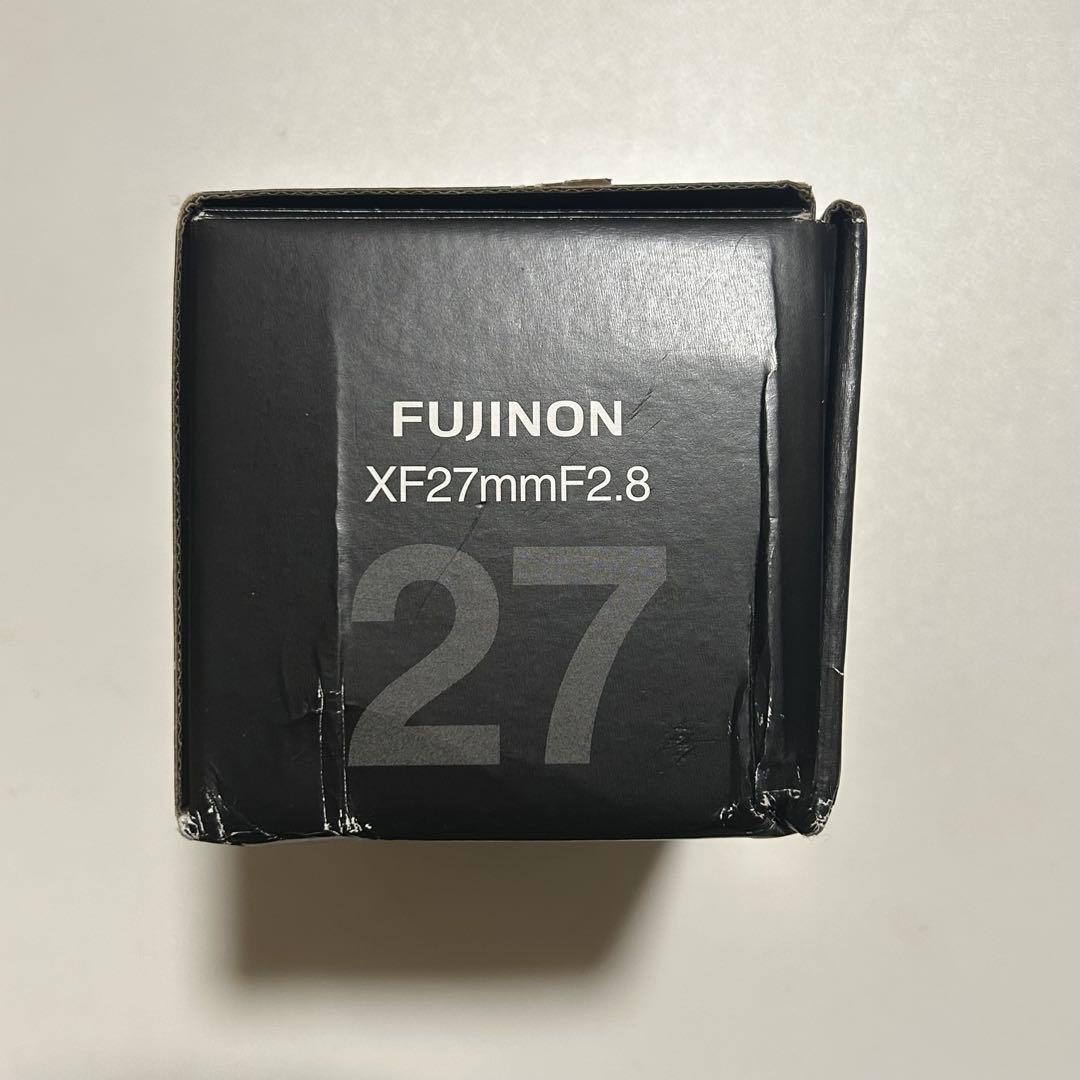 Fujinon 27mm F2.8 ブラック 単焦点レンズ FXマウント