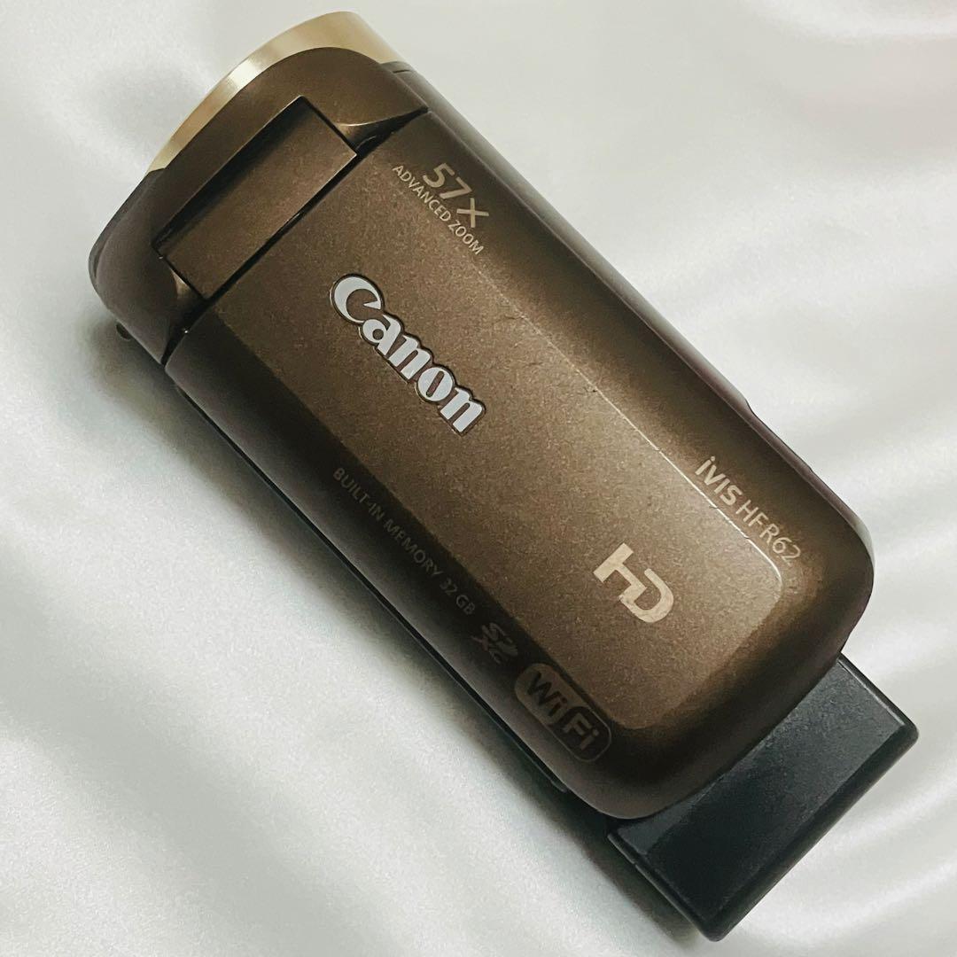キヤノン Canon ビデオカメラ iVIS HF R62 光学32倍ズーム