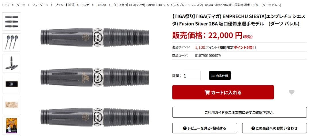 新品　定価22000円　銀細工　エンプレチュシエスタフュージョンSILVER