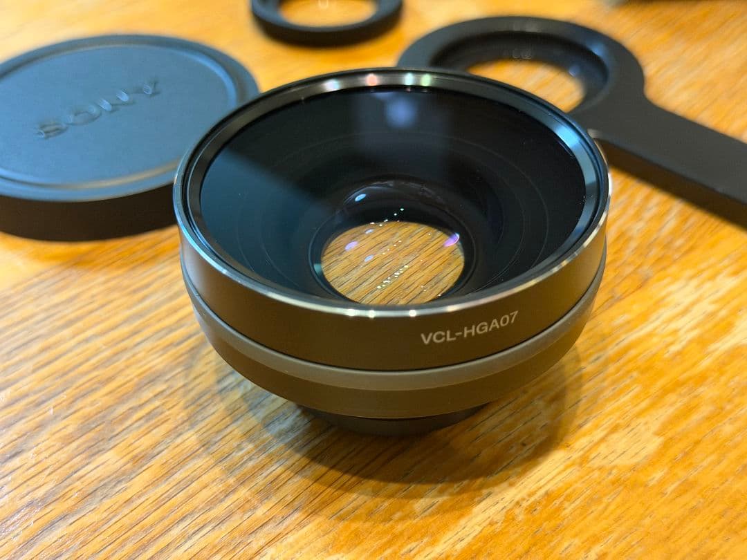 SONY HDR-XR500V ワイコン、マイク、リモコン三脚など付属