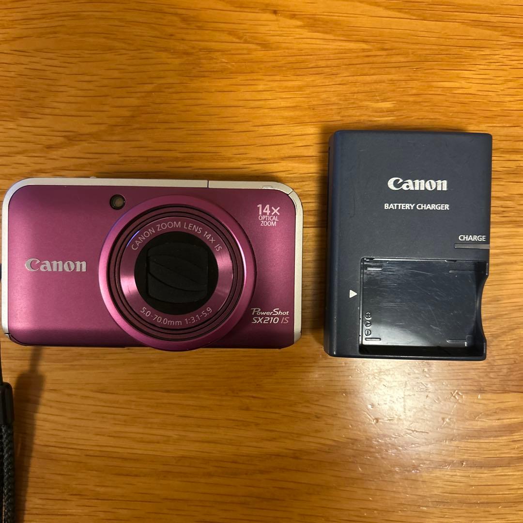 Canon PowerShot SX210 IS ピンク
