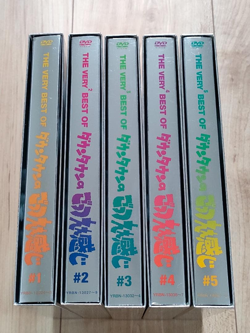 【DVD】THE VERY BEST OF ダウンタウンのごっつええ感じ 全5巻