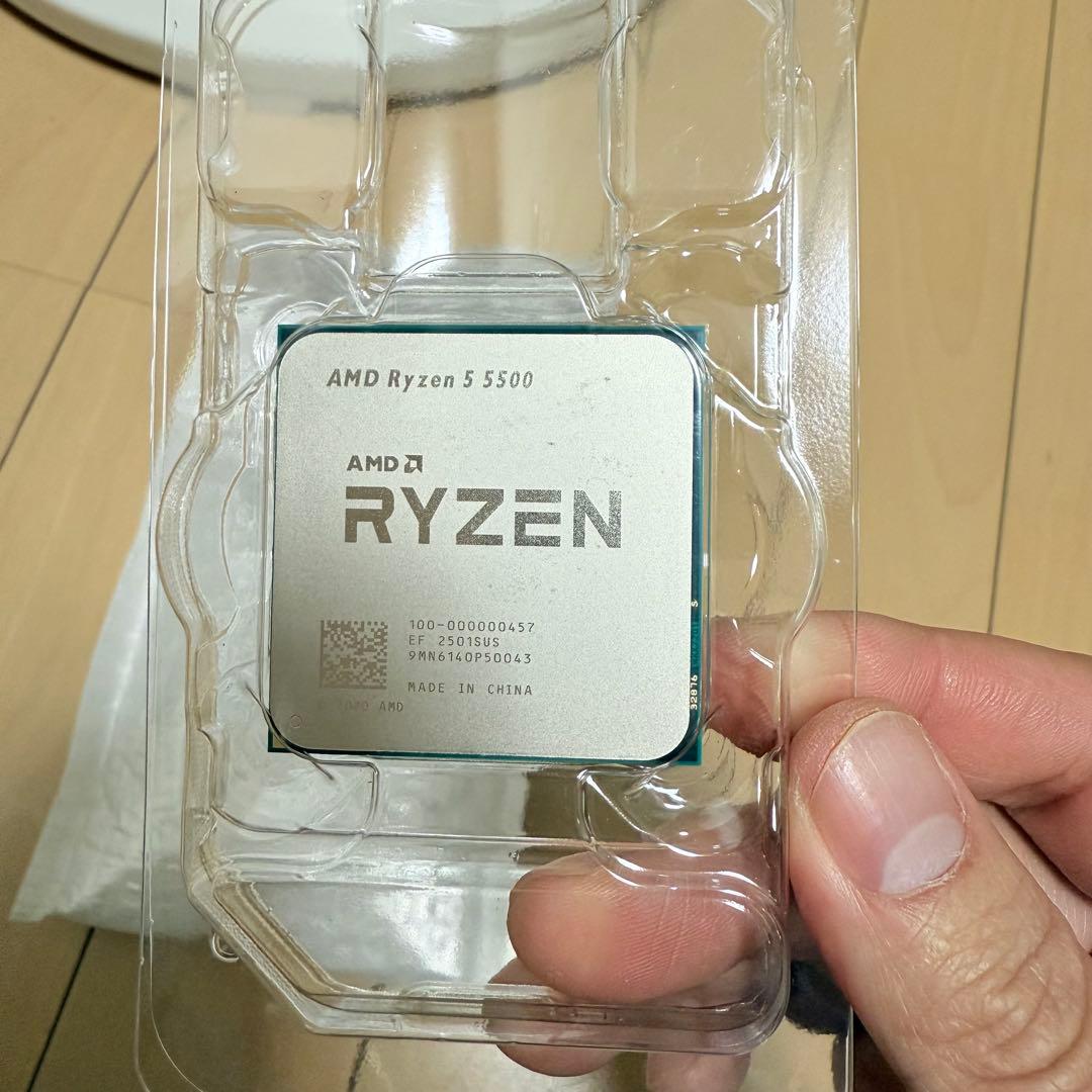 AMD Ryzen 5 5500 CPU新品未使用