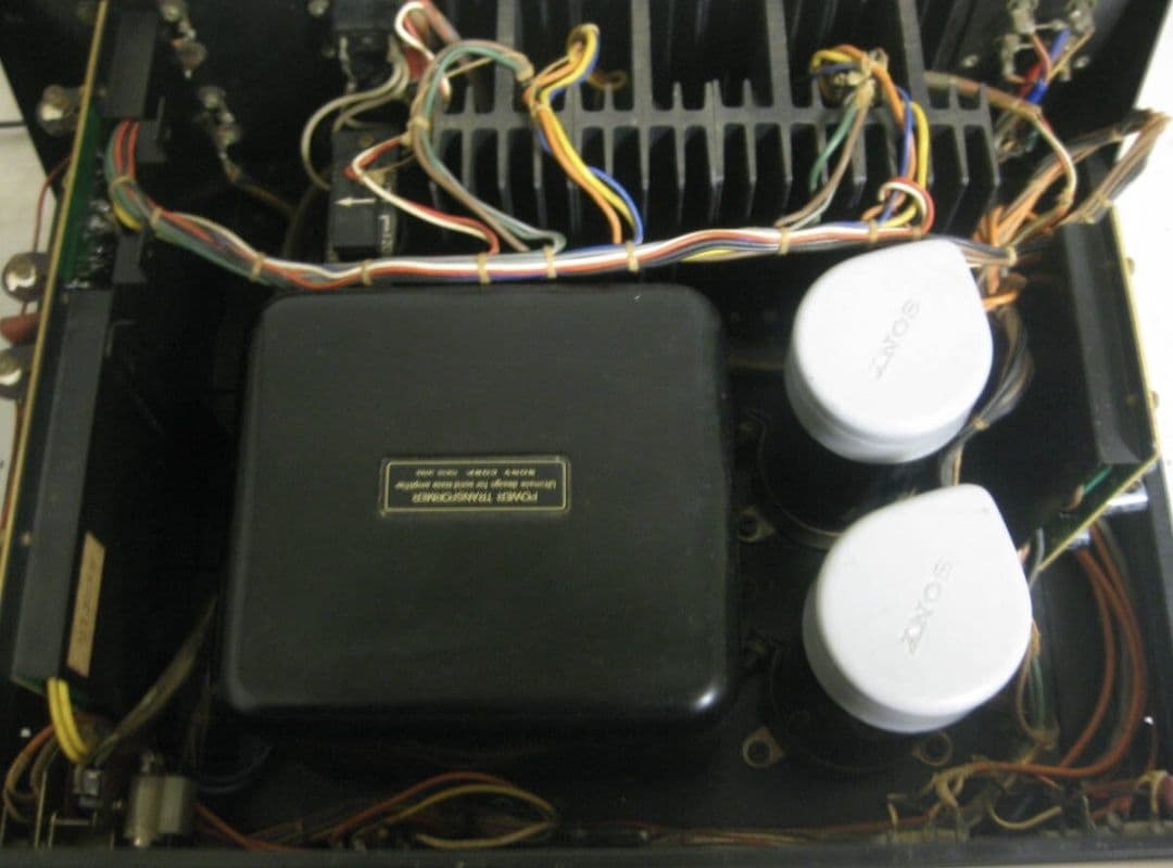 【レストア整備品 SONY ステレオパワーアンプ TA-3200F】