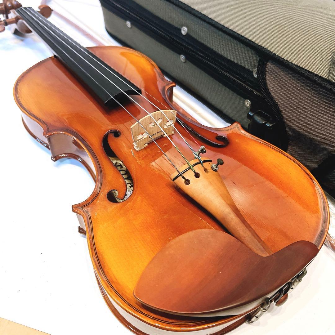 【極美品】TOYAMA 4/4B バイオリン　虎杢