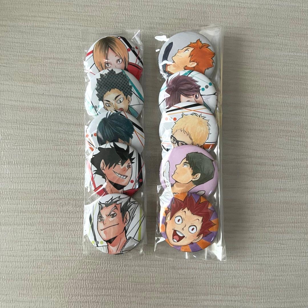 ハイキュー!!　ナツコミ　缶バッジ　セット