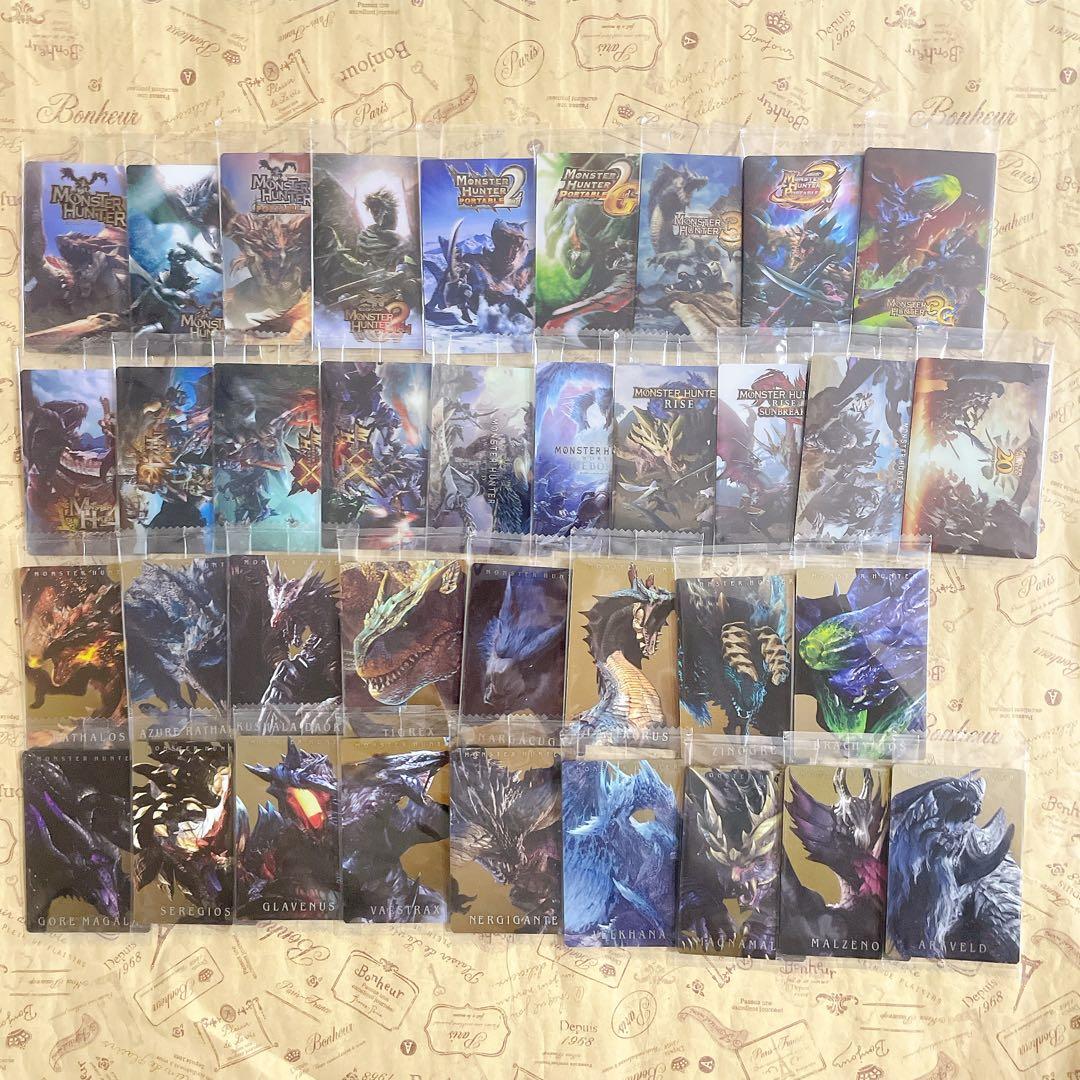 モンスターハンター　モンハン　20th Anniversaryカードウエハース