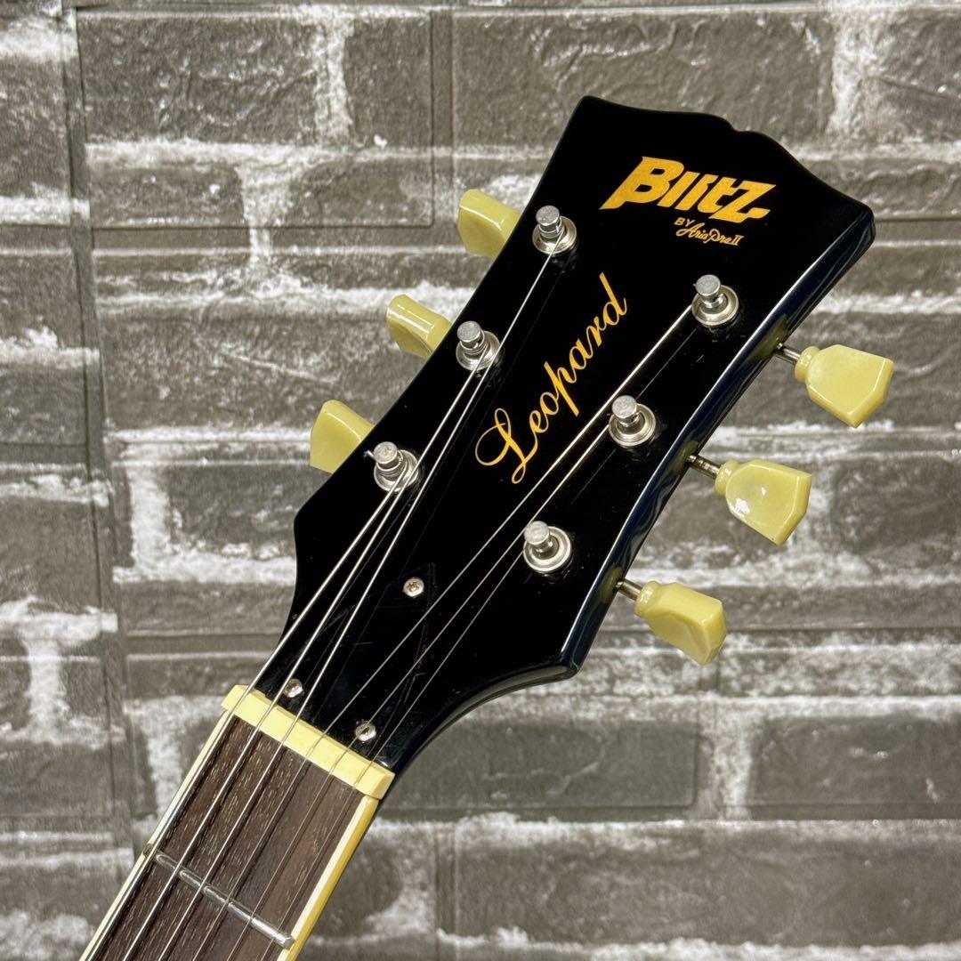 AriaPro Ⅱ Blitz レスポールスタンダードタイプ ブルーサンバースト