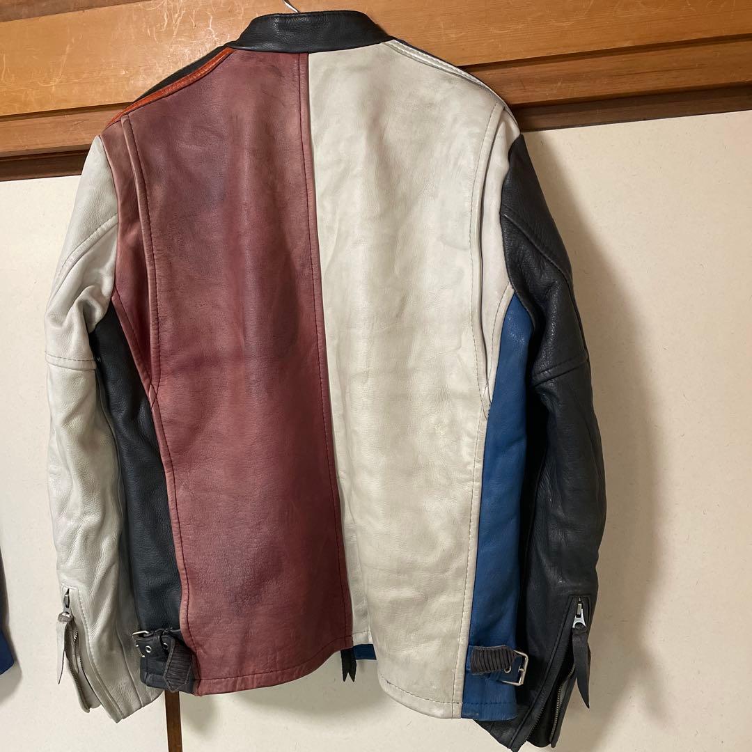 HormonNo1  【L】schott シングル ライダースジャケット