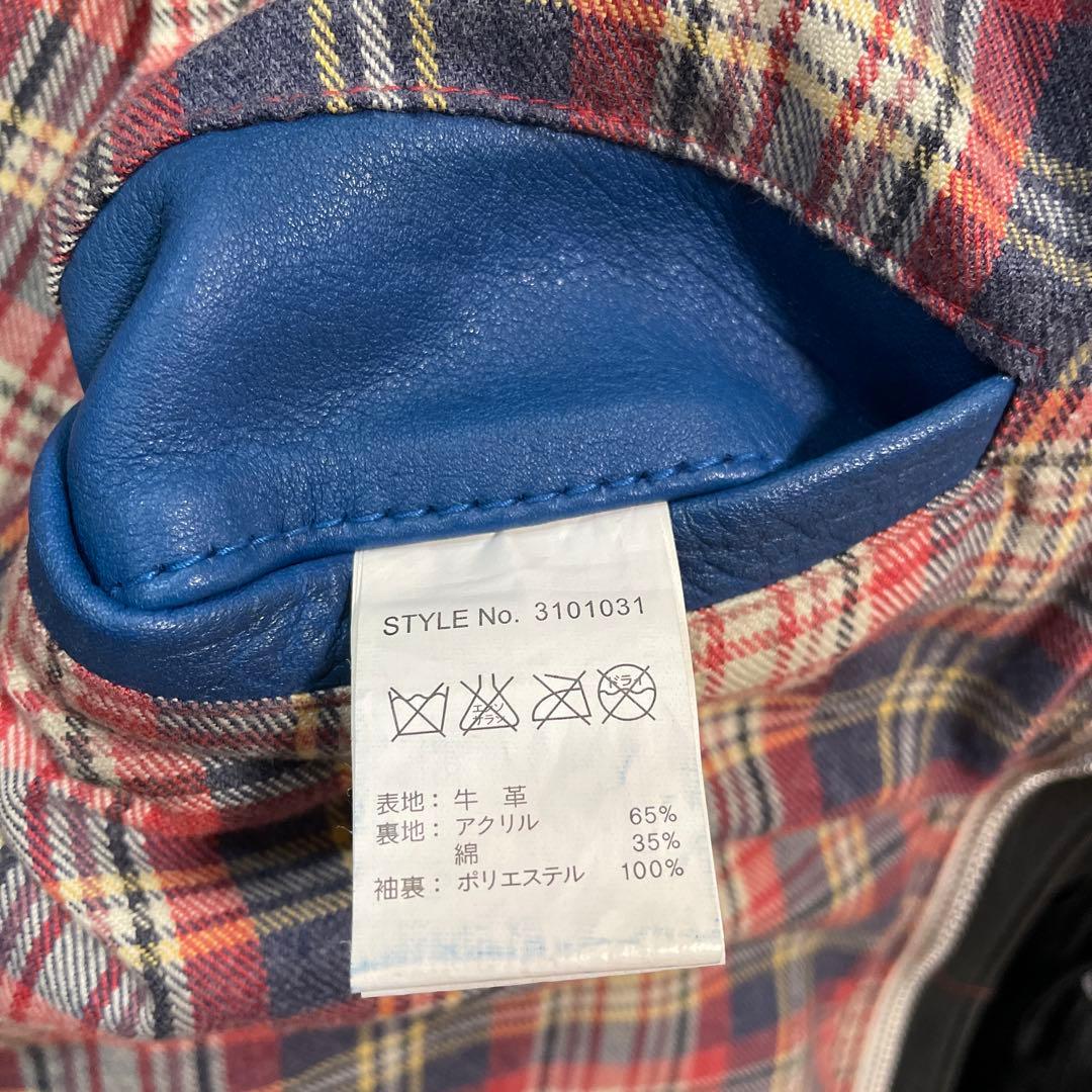 HormonNo1  【L】schott シングル ライダースジャケット