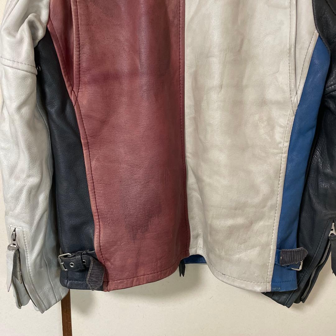 HormonNo1  【L】schott シングル ライダースジャケット