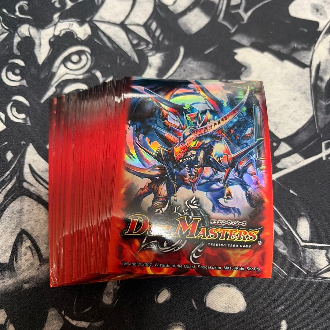 デュエマ　旧公式スリーブ　ボルメテウス武者ドラゴン　40枚