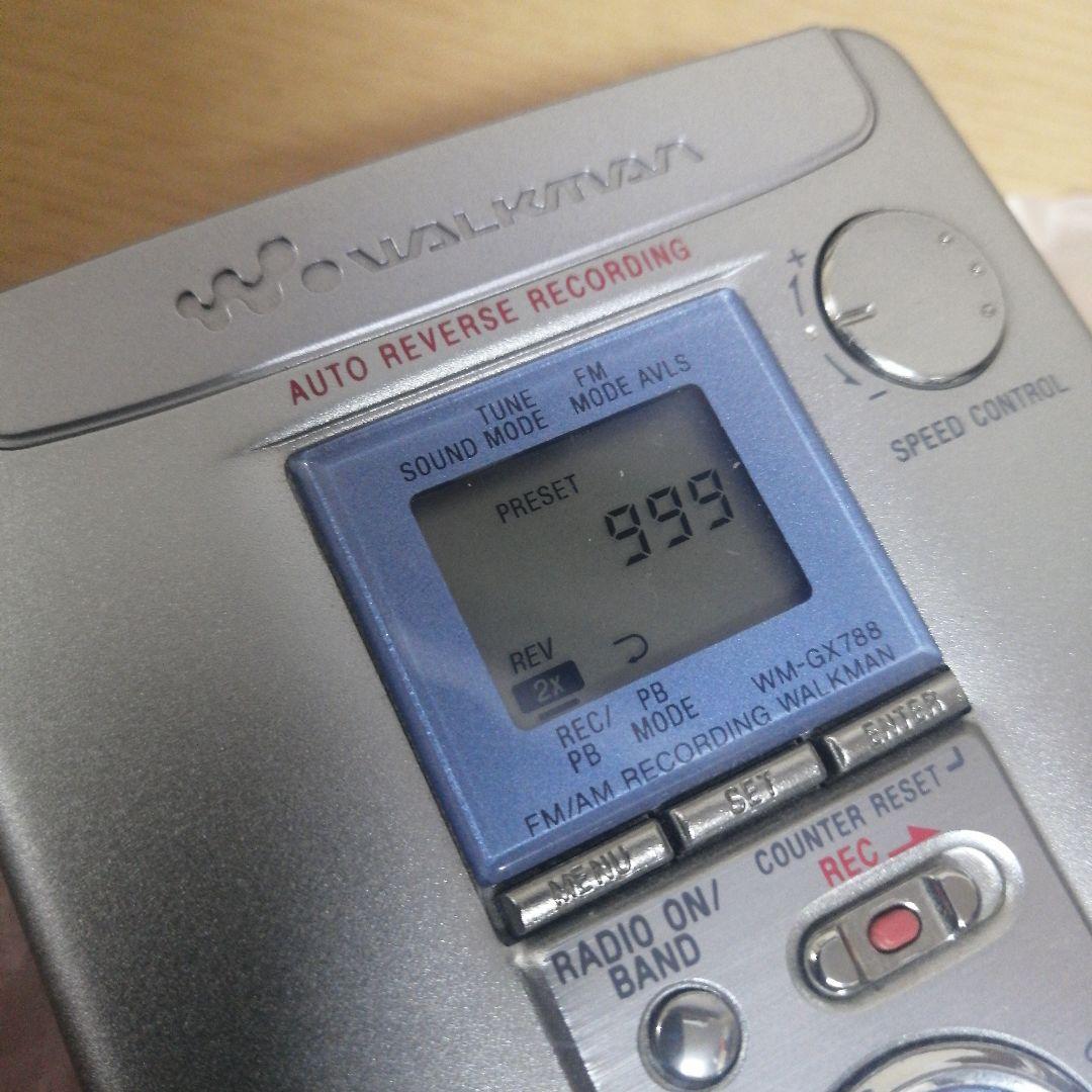 SONY WM-GX778B/SC WALKMAN カセットプレーヤー ウォーク