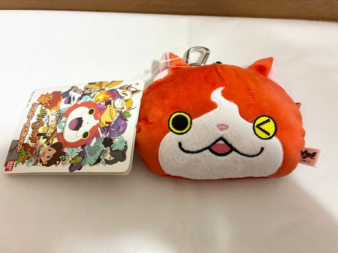 妖怪ウォッチ パスケース　2種　2点　ジバニャン　コマさん　ぬいぐるみ