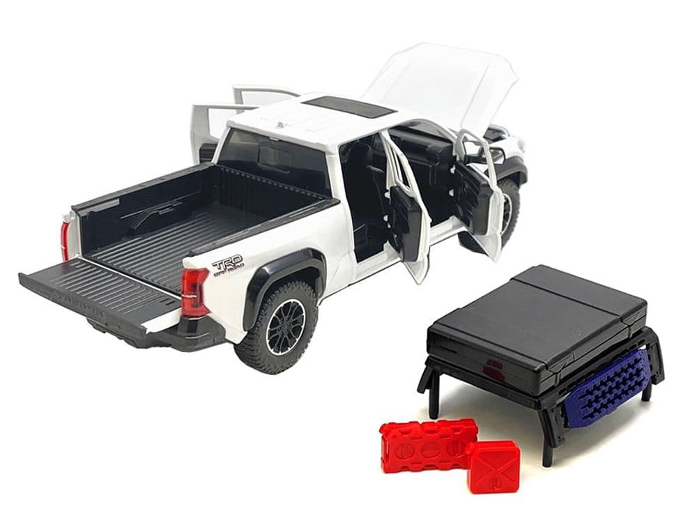 ミニカー TOYOTA TACOMA TRD OFF ROAD (WHITE)