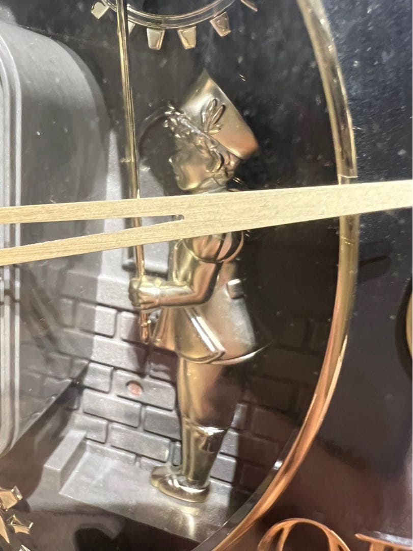 スモールワールド からくり時計 リズム時計 昭和レトロ 当時物 インテリア