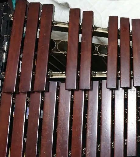 マリンバ,4オクターブ,49鍵盤,キャスター付きスタンド