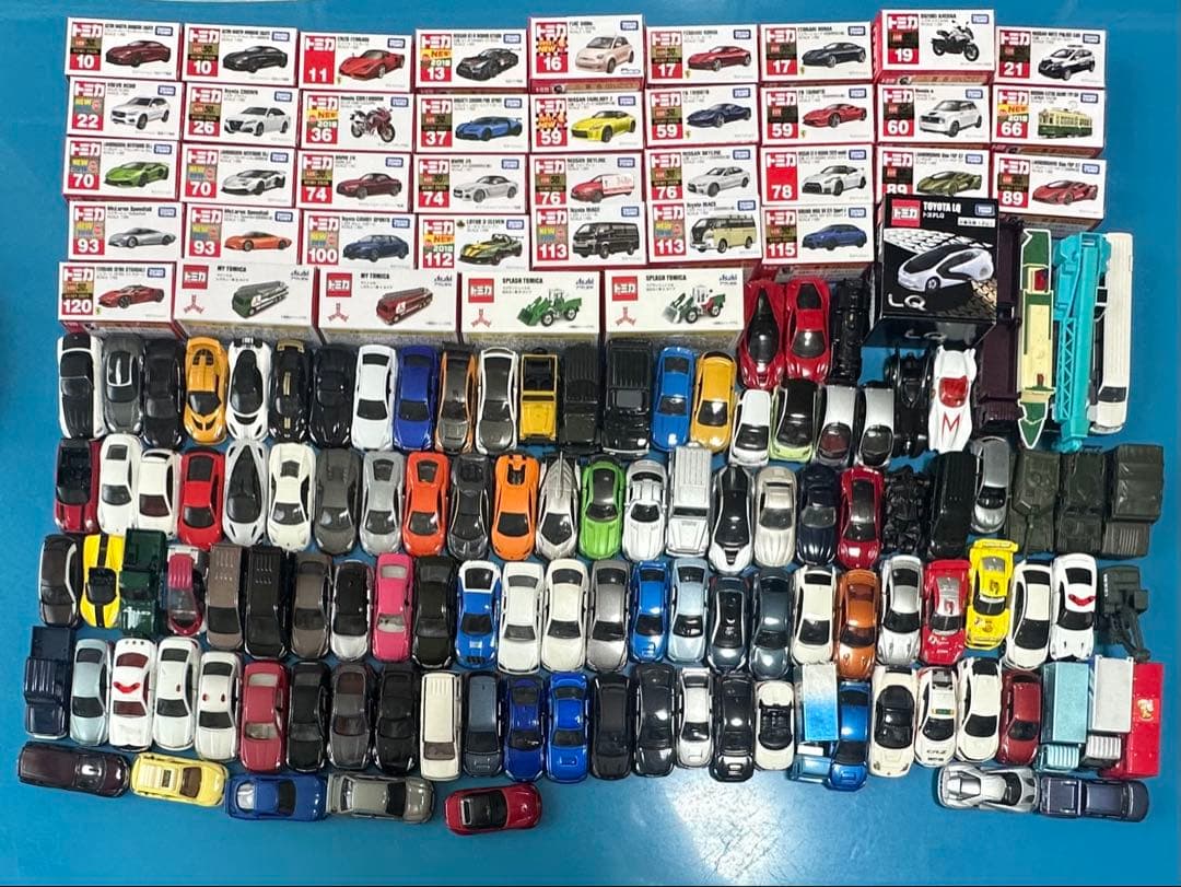 トミカ ミニカー まとめ売り 154台 100台以上