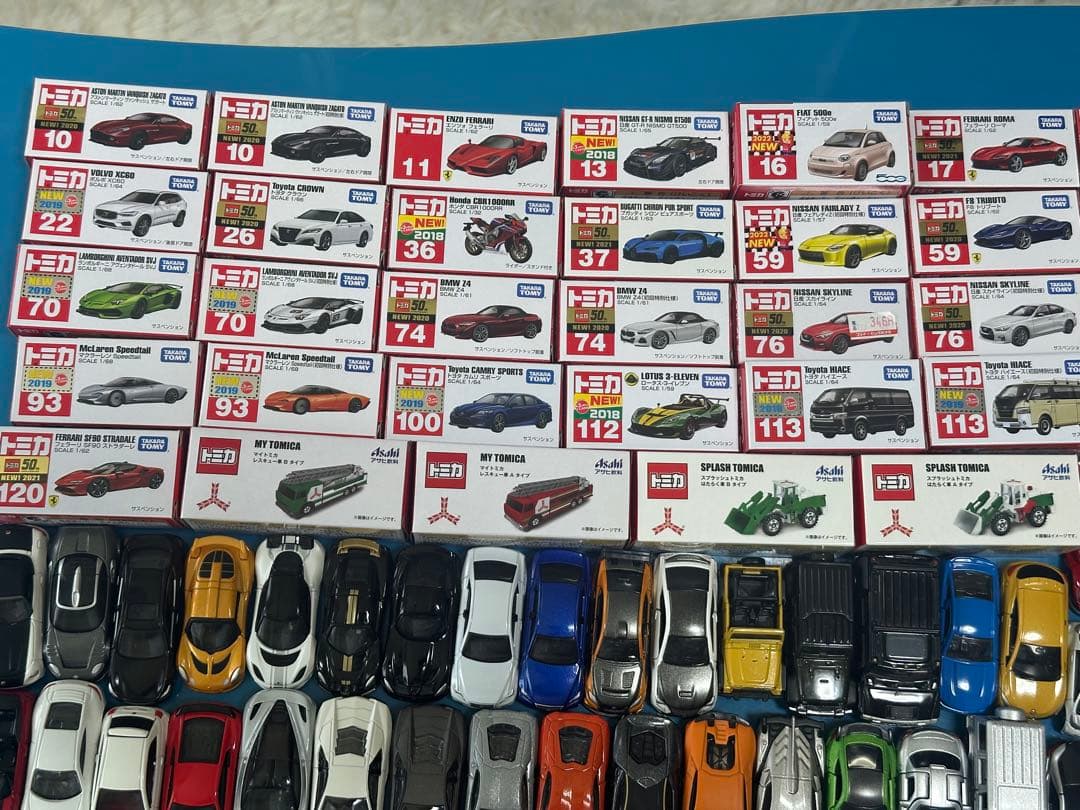 トミカ ミニカー まとめ売り 154台 100台以上