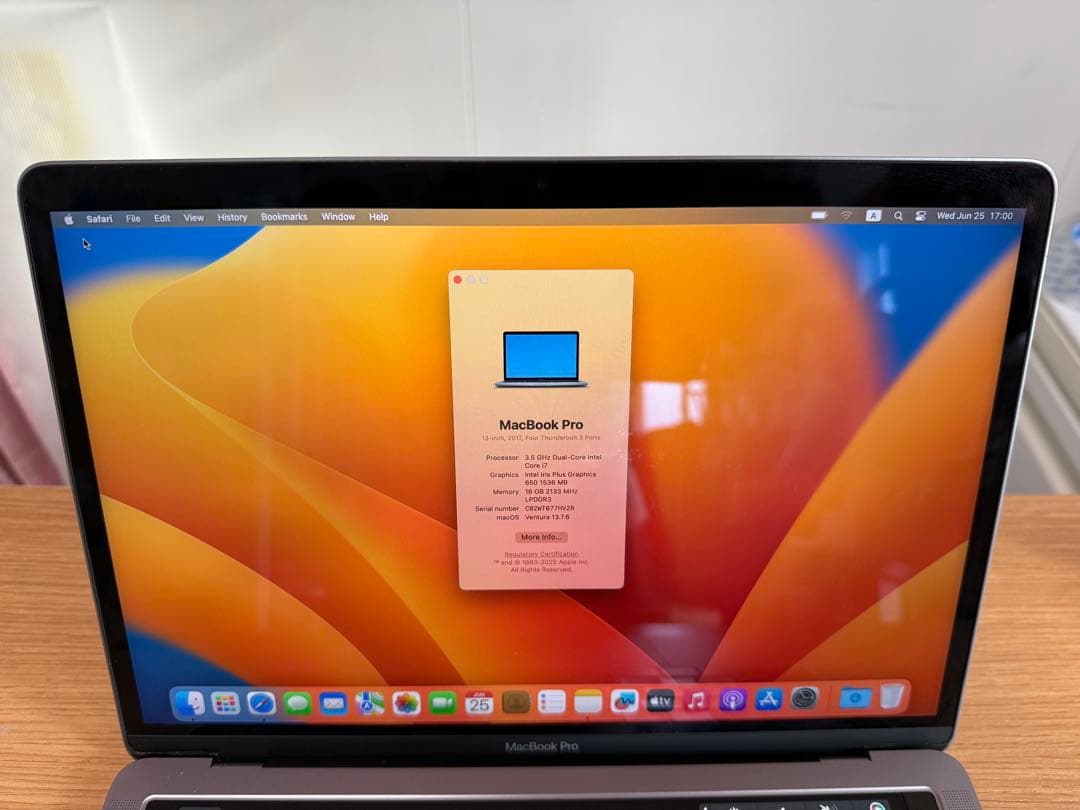 MacBook本体 Apple MACBOOKPRO CI7-3.5GHZ/16GB/10