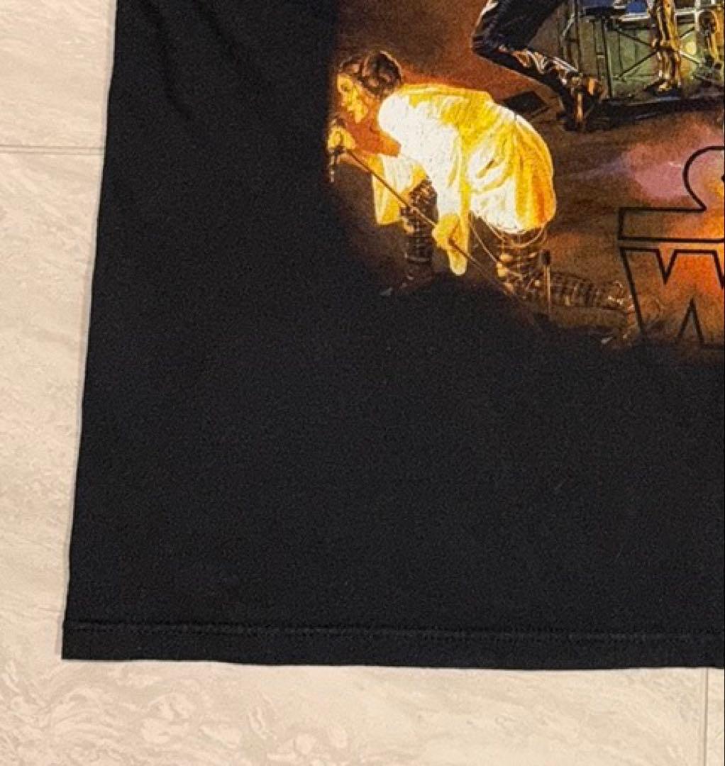 【激レア】STAR WARS スター・ウォーズ バンド Tシャツ 黒 大きめ