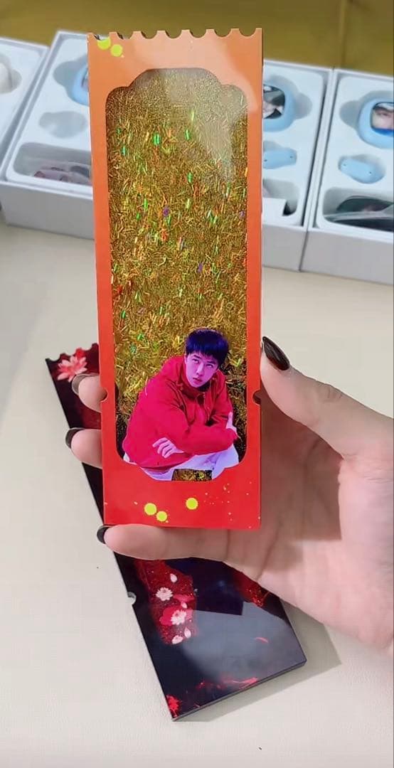 超大 王一博 肖戦 デザイン　流砂アクリル　チケット❣️9点確認用❣️1218