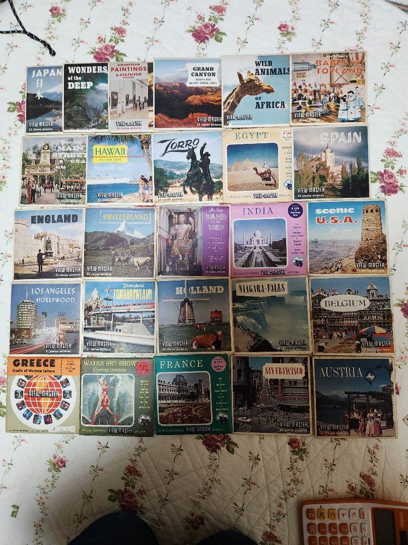 希少品！アメリカ製　　アンティーク　ディズニー　回転式スライド映写機各種